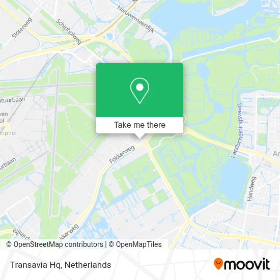 Transavia Hq map