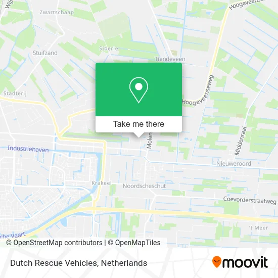 Dutch Rescue Vehicles map