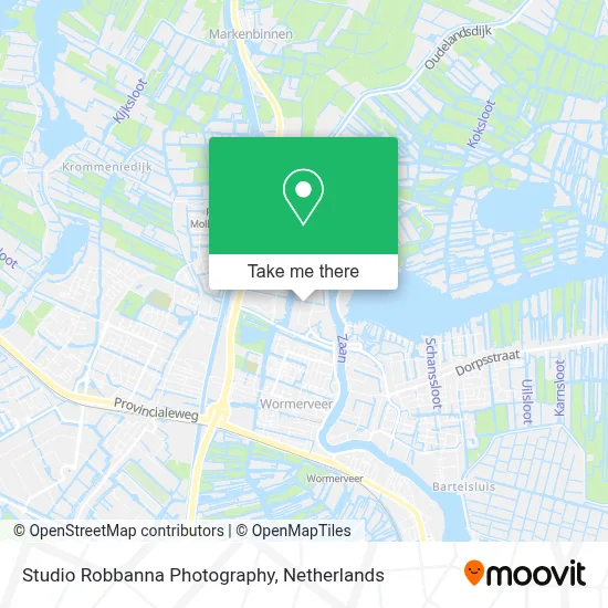 Studio Robbanna Photography map