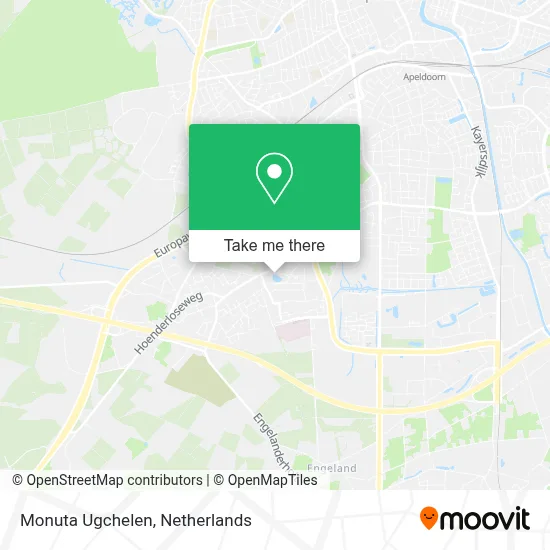 Monuta Ugchelen map