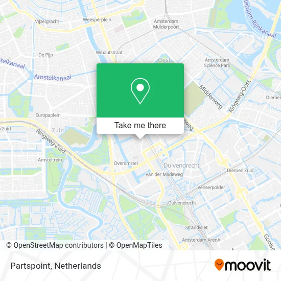 Partspoint map