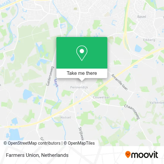 Boerenbond map