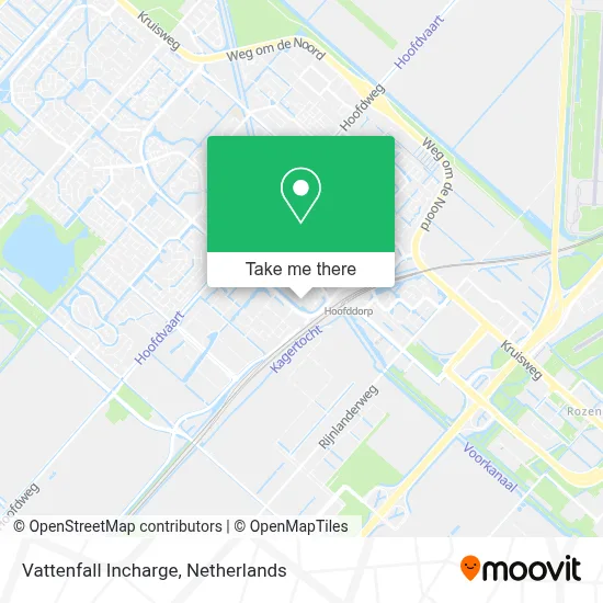 Vattenfall Incharge map