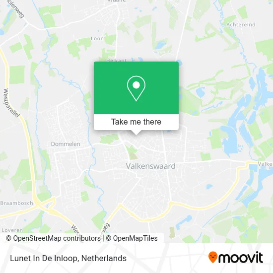 Lunet In De Inloop map