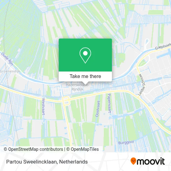 Partou Sweelincklaan map
