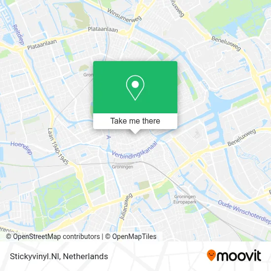 Stickyvinyl.Nl map