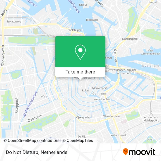 Do Not Disturb map