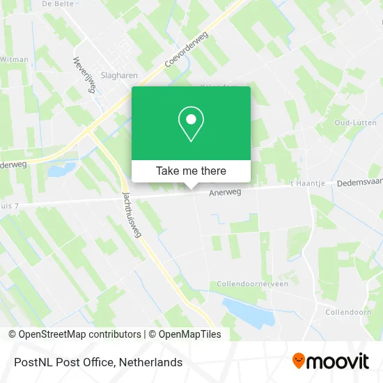 Postnl Postkantoor map