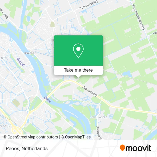 Peoos map