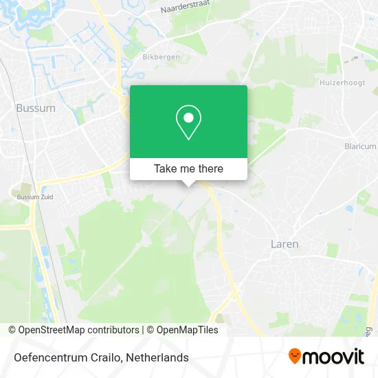 Oefencentrum Crailo map