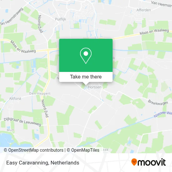 Easy Caravanning map