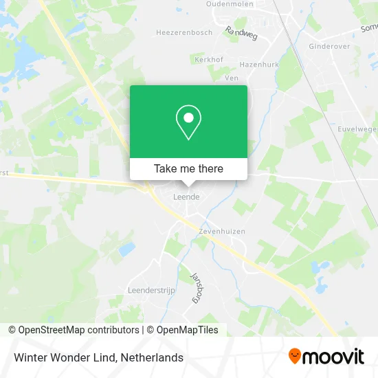 Winter Wonder Lind map