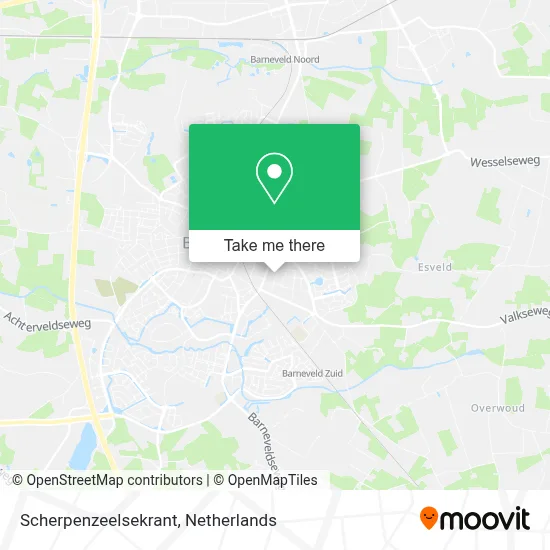 Scherpenzeelsekrant map