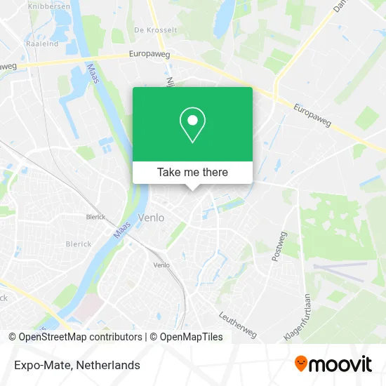 Expo-Mate map
