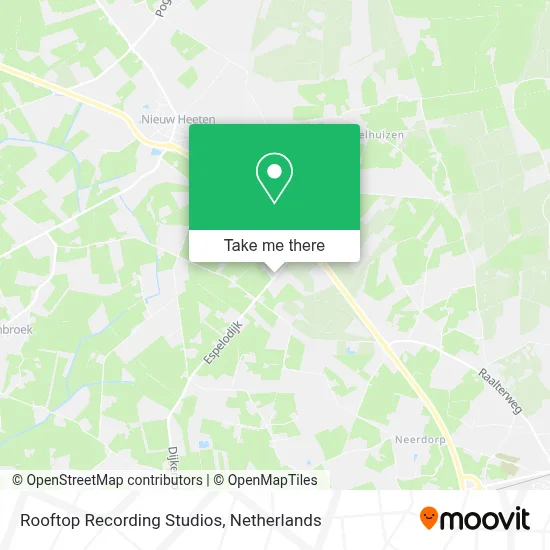 Rooftop Recording Studios map