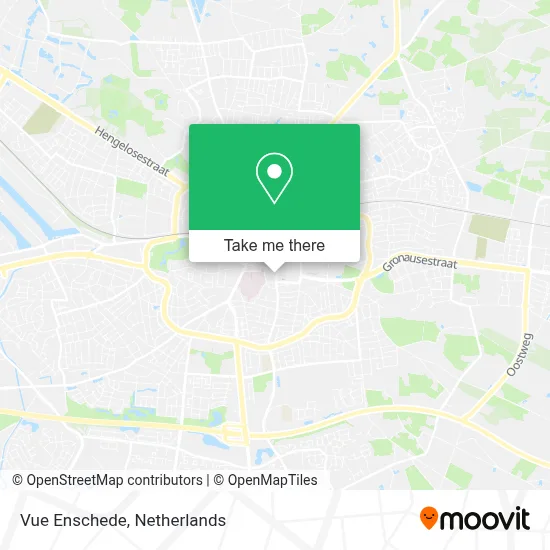 Vue Enschede map