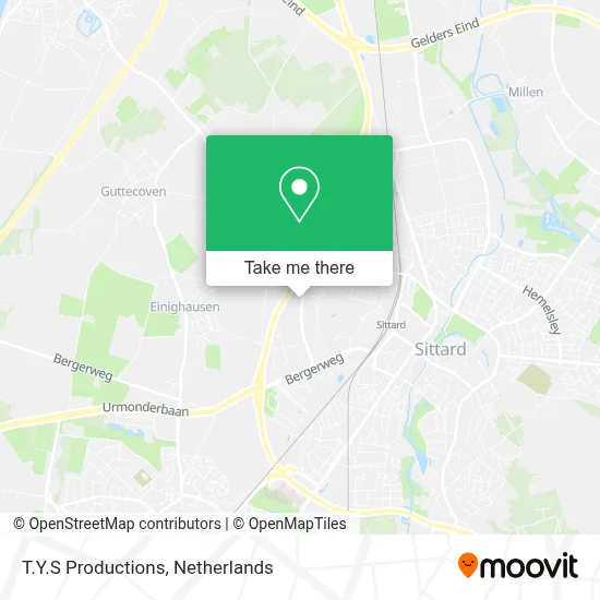 T.Y.S Productions map