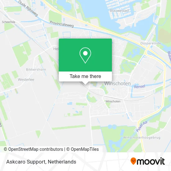 Askcaro Support map