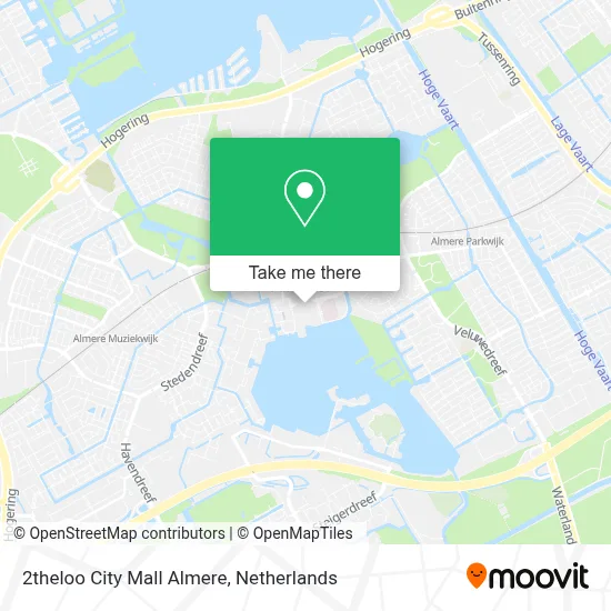 2theloo City Mall Almere map