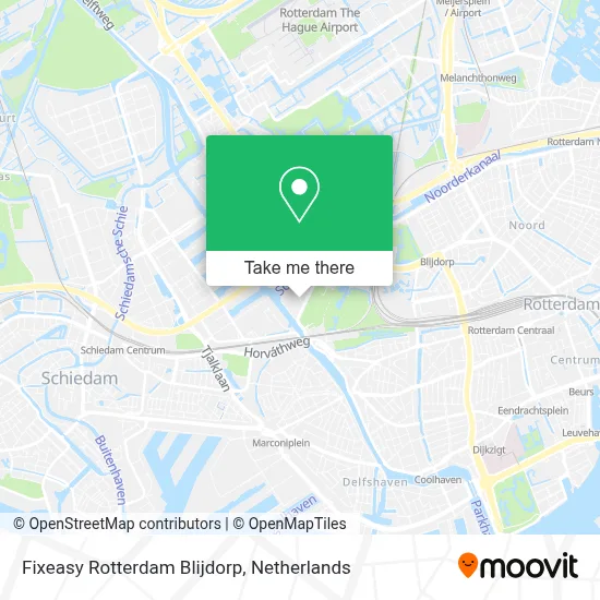 Fixeasy Rotterdam Blijdorp map