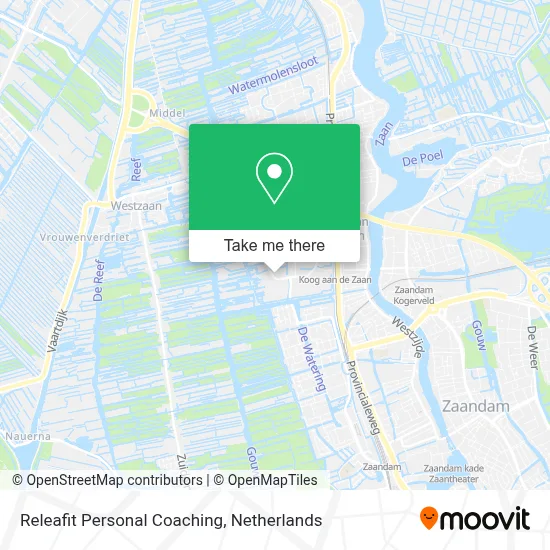 Releafit Personal Coaching map