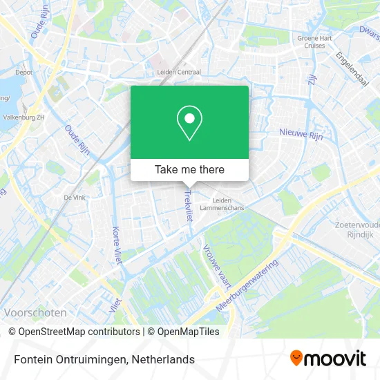 Fontein Ontruimingen map