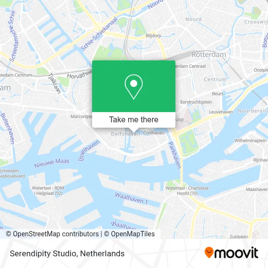 Serendipity Studio map