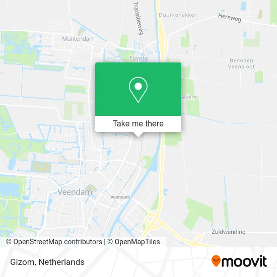 Gizom map