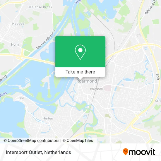Intersport Outlet map