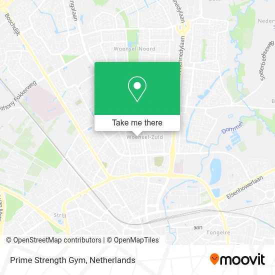 Prime Strength Gym map