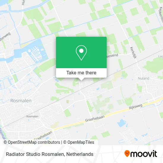Radiator Studio Rosmalen map