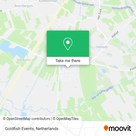 Goldfish Events map