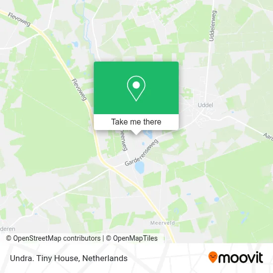 Undra. Tiny House map