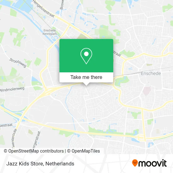 Jazz Kids Store map