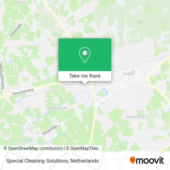 Special Cleaning Solutions map