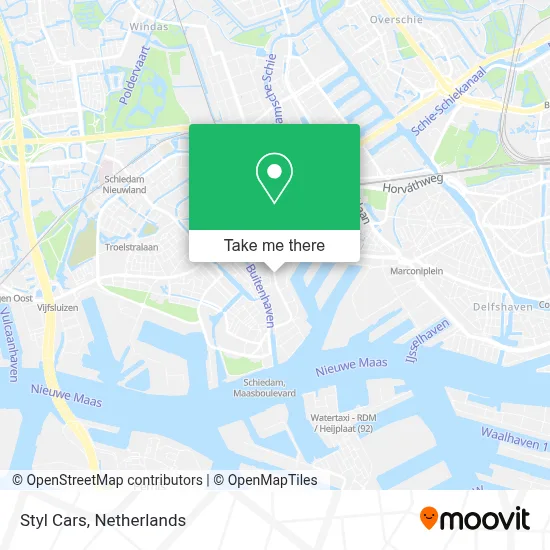 Styl Cars map