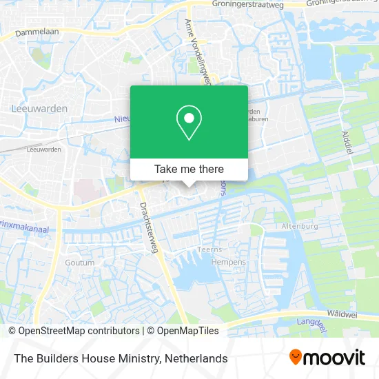 The Builders House Ministry map