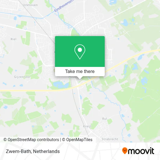 Zwem-Bath map