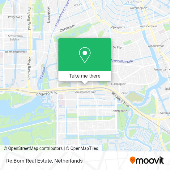 Re:Born Real Estate map
