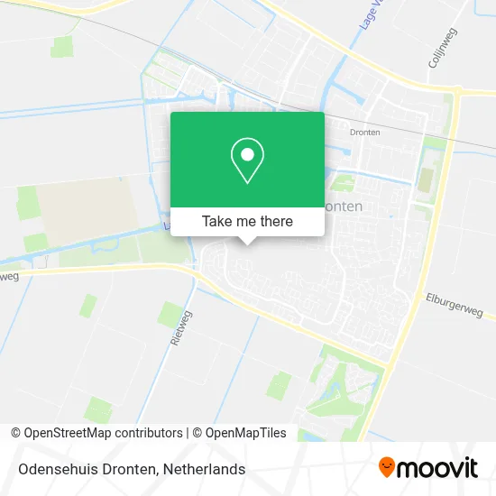 Odensehuis Dronten map