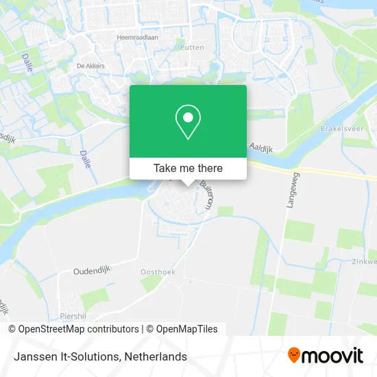Janssen It-Solutions map