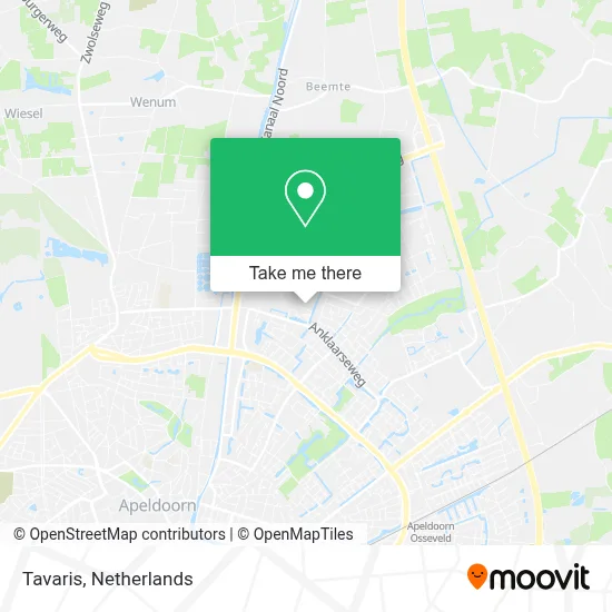 Tavaris map
