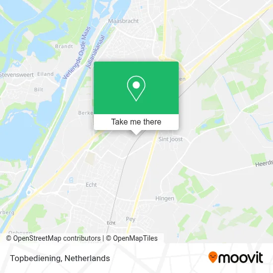 Topbediening map