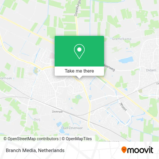 Branch Media Karte
