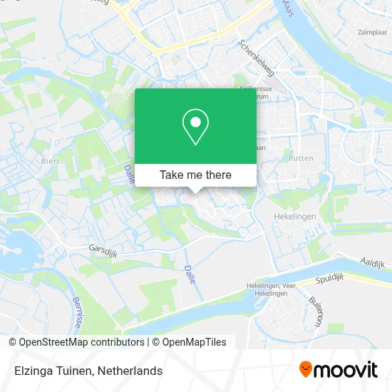 Elzinga Tuinen map