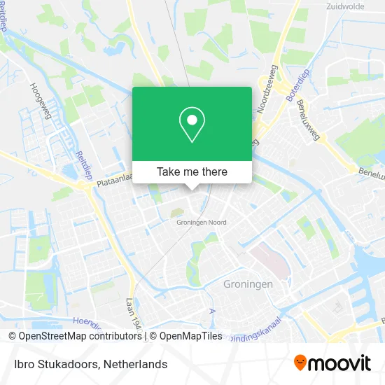 Ibro Stukadoors map