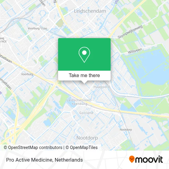 Pro Active Medicine map