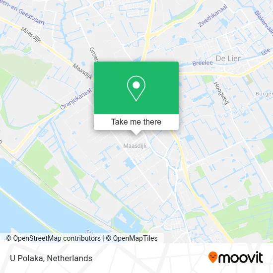 U Polaka map