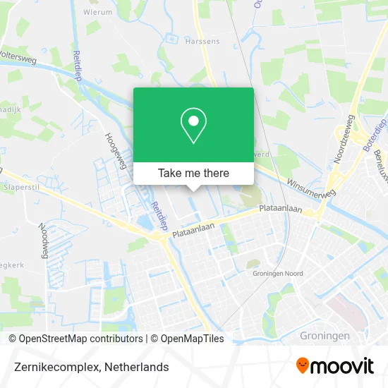 Zernikecomplex Karte