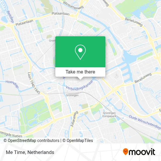 Me Time map